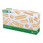 Train - Wooden Track 50 Piece Track Pack - Brio Wooden Railway 33772